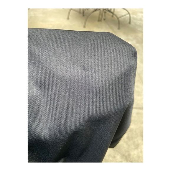 Vintage Undergarment Black Slip Dress Midi Lace Trim - Picture 7 of 8